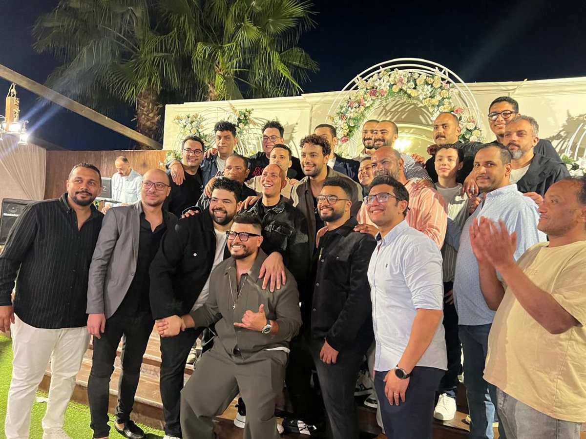 حفل زفاف أحمد جمال في طنطا