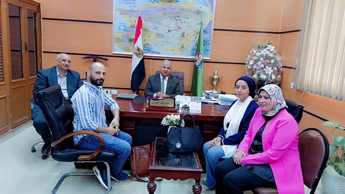 قبيصى: يتابع جهود التطوير المؤسسي للتعليم والتدريب المزدوج بالفيوم
