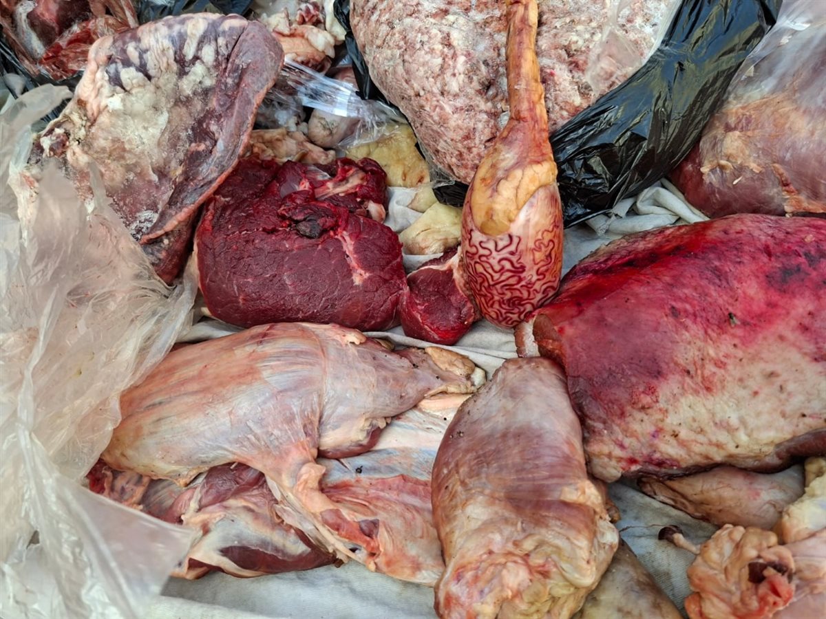 ضبط 150 كيلوم لحوم سوداني كبده سجق شرقي لحم مفروم منتهية الصلاحية بالفيوم <br>