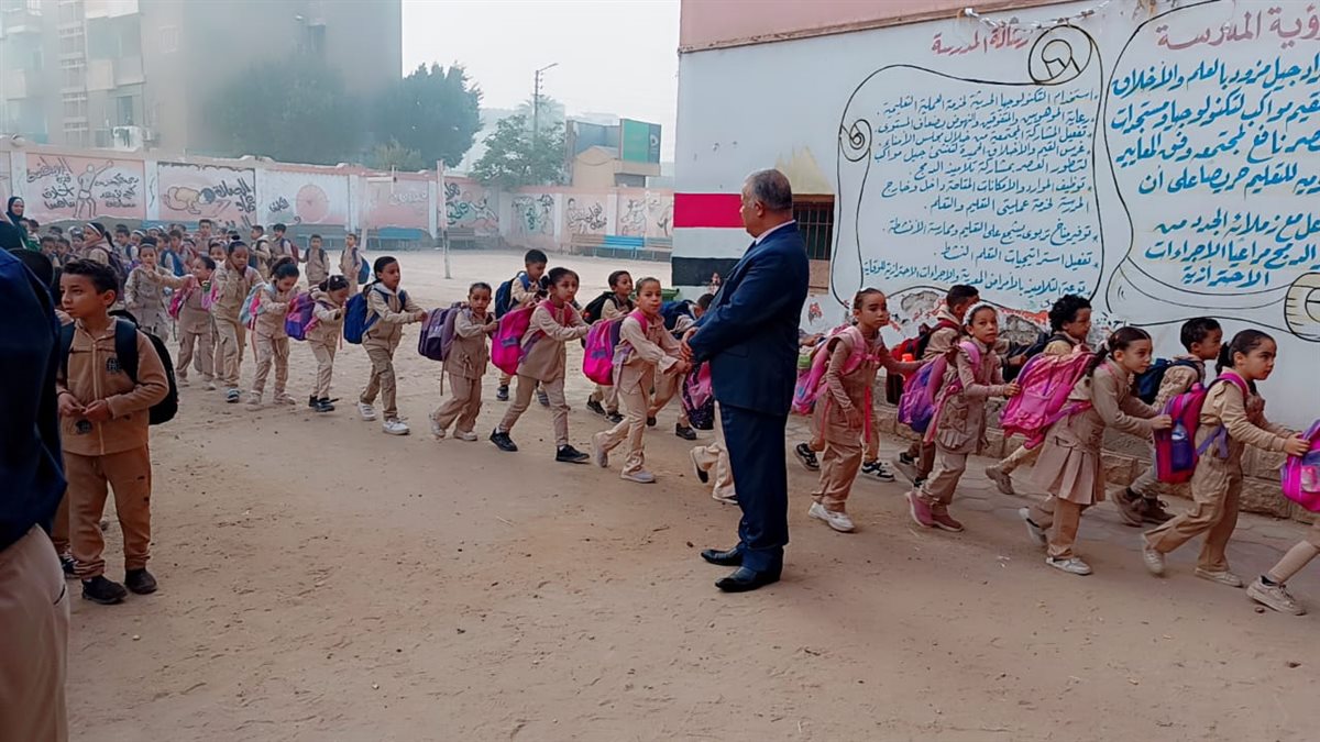 قبيصي يتابع مدرسة جمال عبد الناصر الإبتدائية بشرق الفيوم ويؤكد على تفعيل الأنشطة والتقييمات