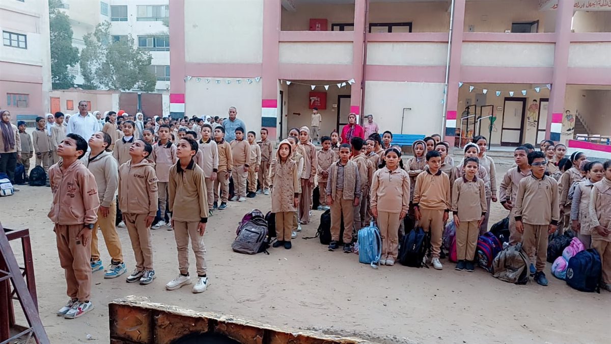 قبيصي يتابع مدرسة جمال عبد الناصر الإبتدائية بشرق الفيوم ويؤكد على تفعيل الأنشطة والتقييمات