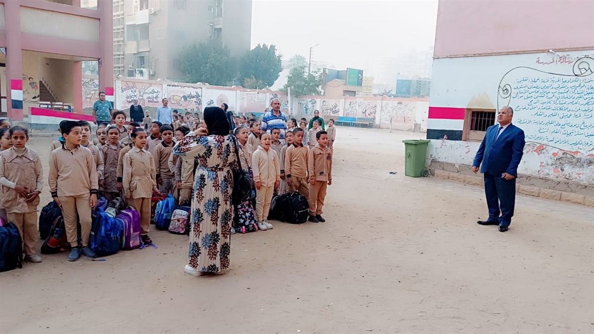 قبيصي يتابع مدرسة جمال عبد الناصر الإبتدائية بشرق الفيوم ويؤكد على تفعيل الأنشطة والتقييمات