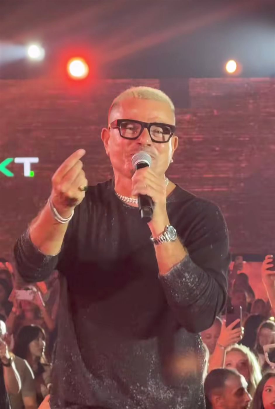 حفل عمرو دياب على هامش مهرجان الجونة السينمائي