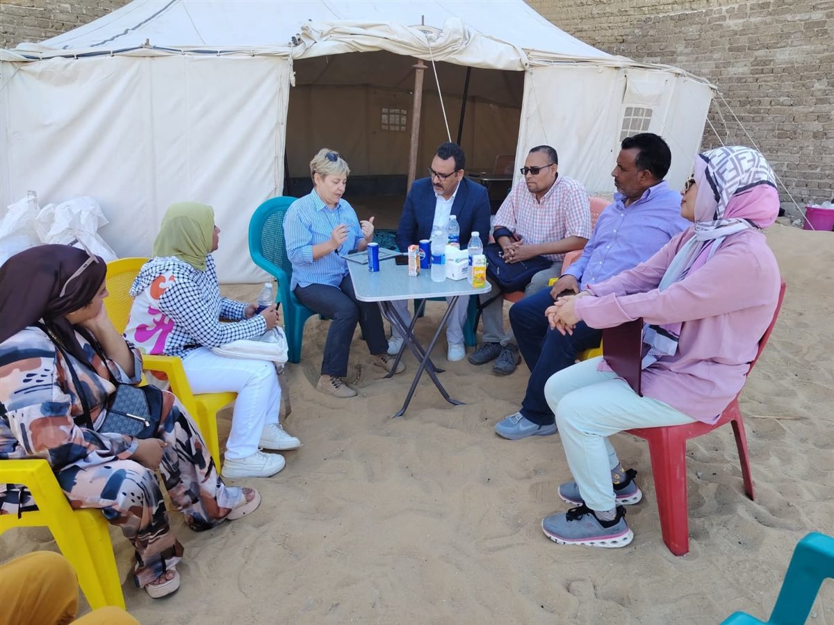 بعثات أثرية فرنسية وايطالية تواصل أعمالها فى مناطق أثار الفيوم