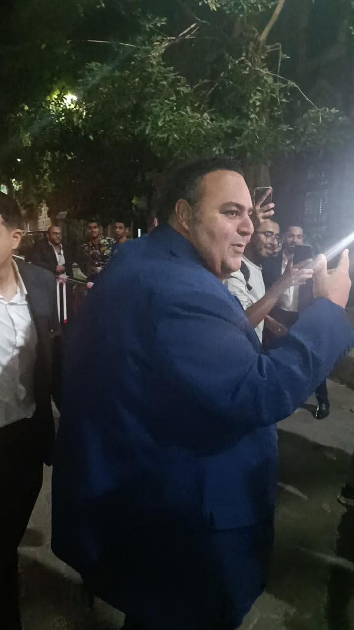 حضور النجوم حفل زفاف حاتم صلاح