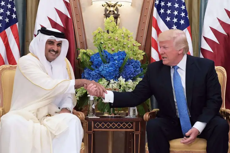 <strong>لقاء مرتقب بين ترامب وتميم بن حمد</strong>