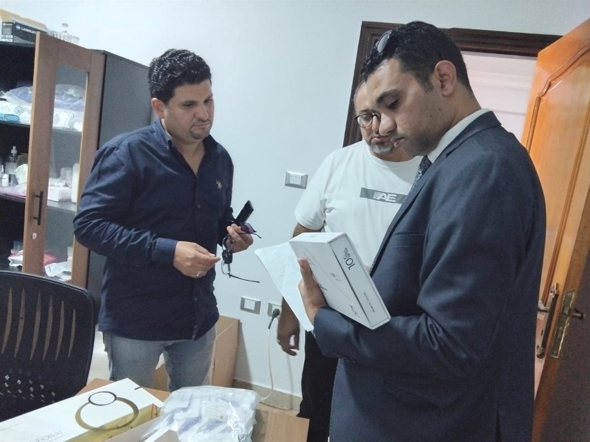 تموين الفيوم غلق وتشميع ٣ مراكزعلاج طبيعي وعناية بالبشرة لمزواله النشاط بدون ترخيص<br>