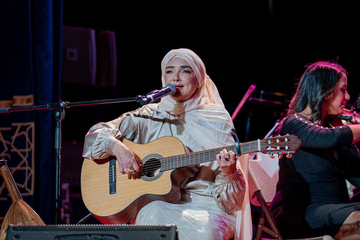 الفنانة عايدة الأيوبي