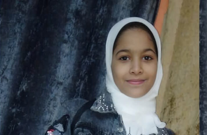 الطفلة جنى