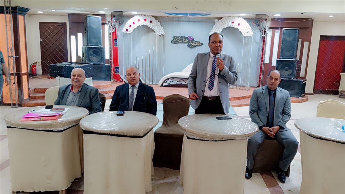 قبيصي يشهد اللقاء التشاوري المهني لأخصائي التربية الأجتماعية بإدارة غرب الفيوم