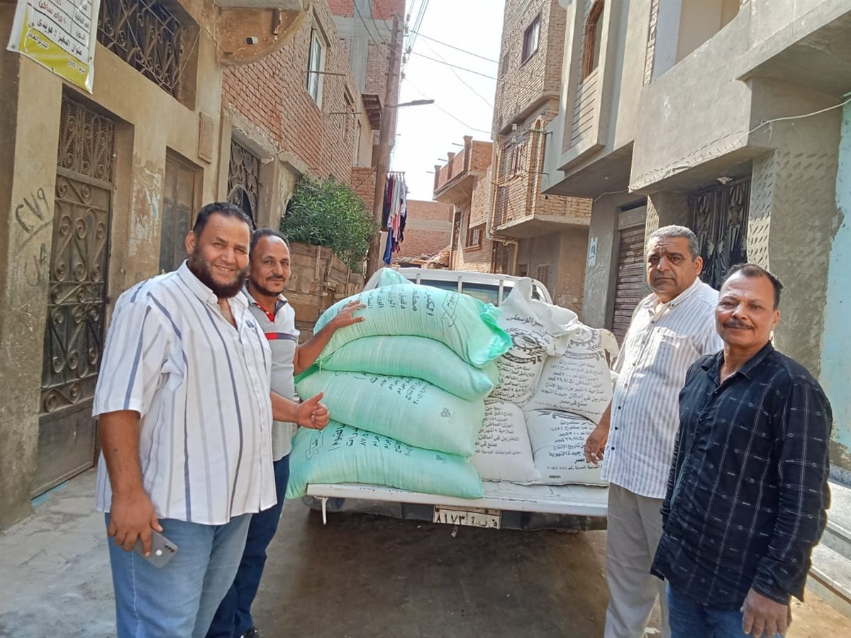 ضبط 3 طن دقيق بلدي مدعم للمخابز محظور تداوله معد بيعه بالسوق السوداء بالفيوم