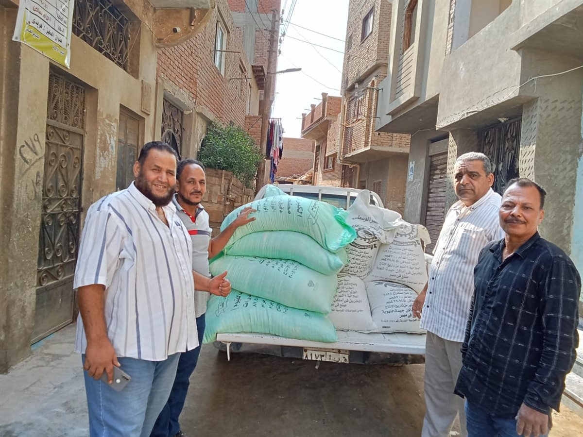 ضبط 3 طن دقيق بلدي مدعم للمخابز محظور تداوله معد بيعه بالسوق السوداء بالفيوم