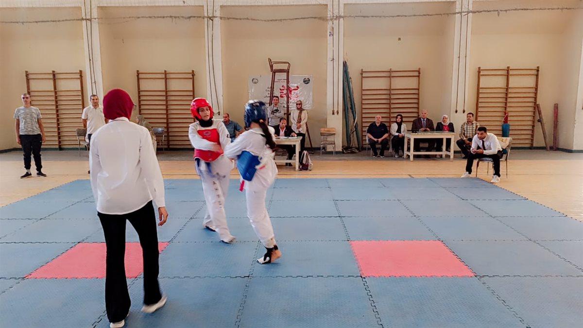 قبيصي: يشهد تصفيات بطولة التايكوندو للمرحلة الثانوية بنات بالفيوم