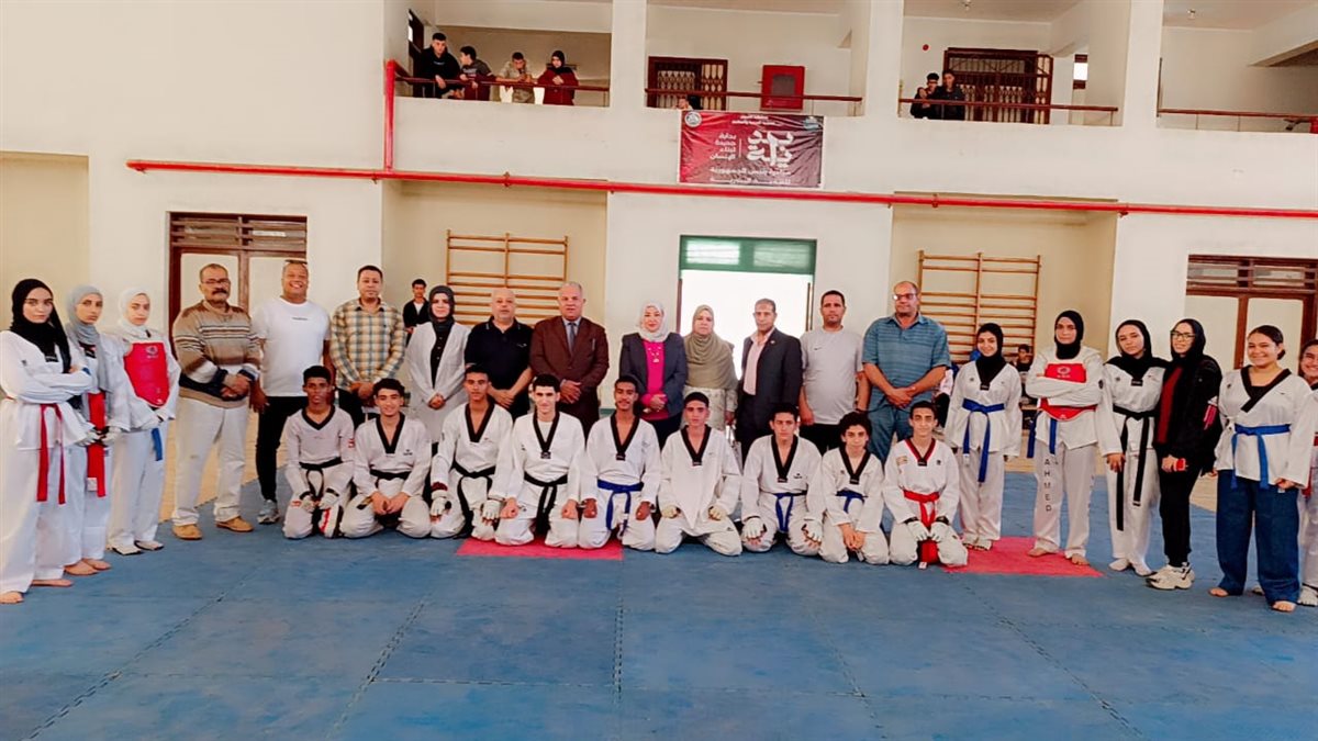 قبيصي: يشهد تصفيات بطولة التايكوندو للمرحلة الثانوية بنات بالفيوم