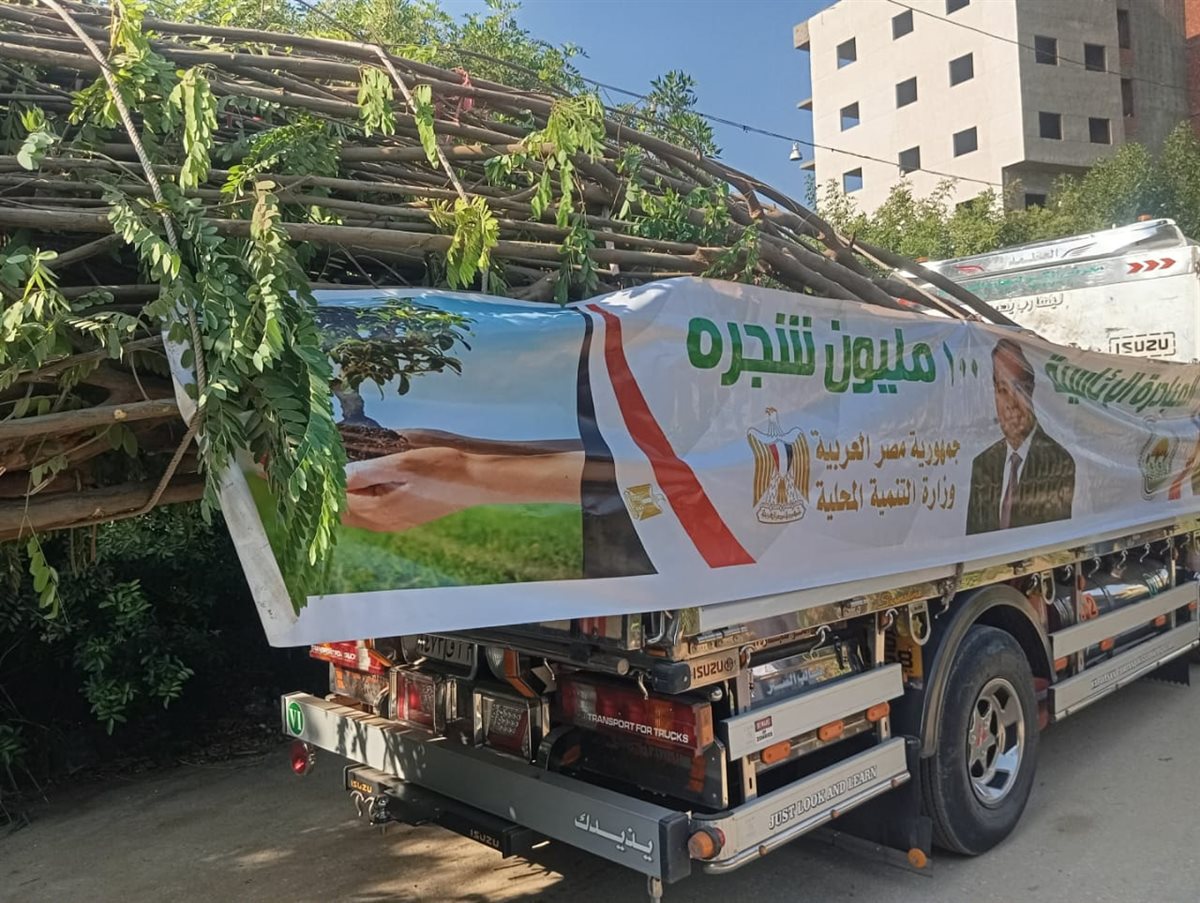 محافظ الفيوم يتابع أعمال استلام دفعة جديدة من الأشجار والشتلات لغرسها بالمراكز والقرى ضمن مبادرة