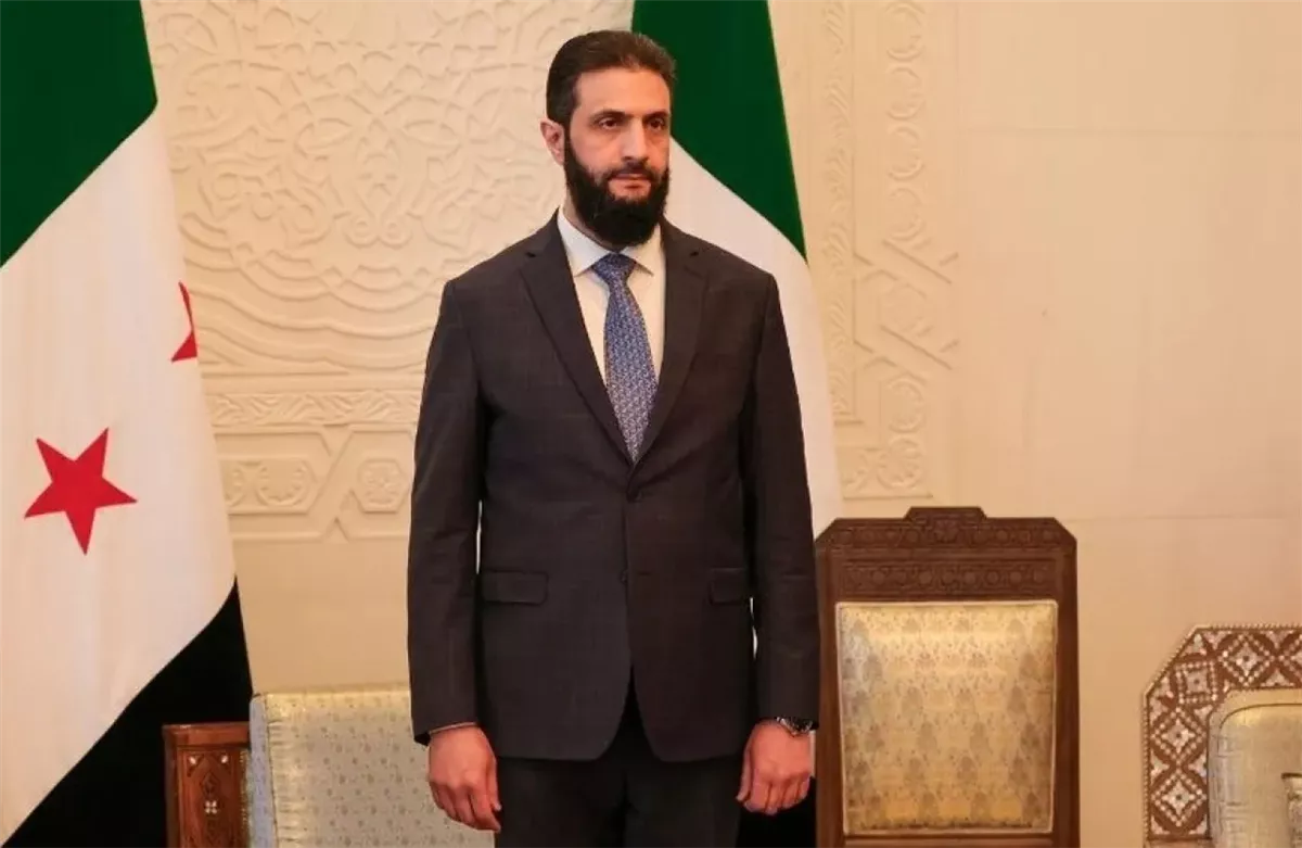 <strong>الرئيس السوري أحمد الشرع</strong>