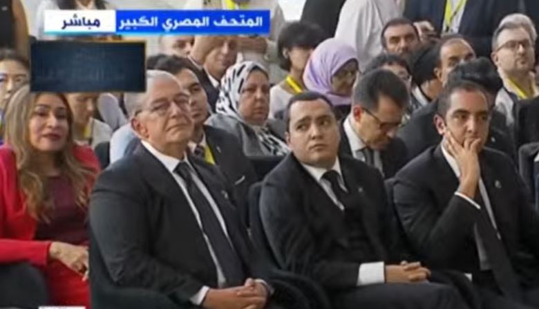 <strong>ياسين منصور في مؤتمر افتتاح المتحف المصري الكبير </strong>