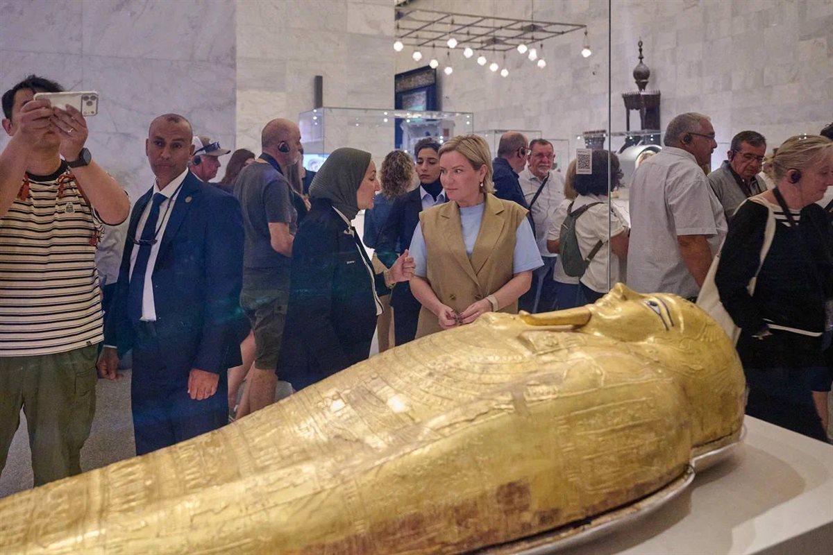 <strong>وزيرة الثقافة الروسية، أولجا ليوبيموفا</strong>