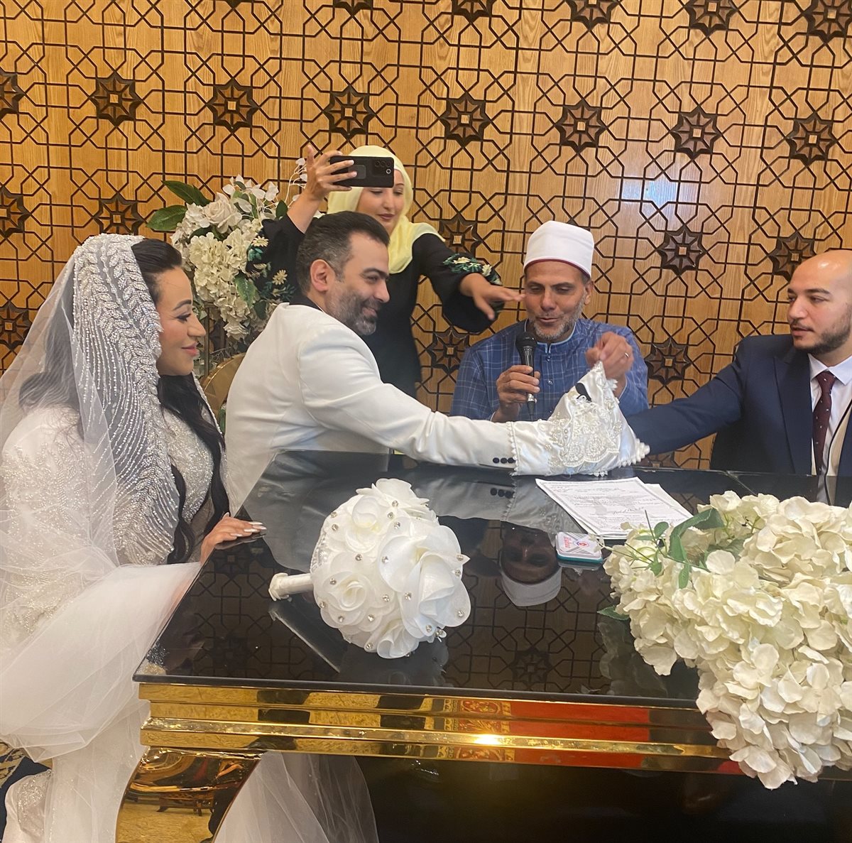 عقد قران الملحن محمد محمدي