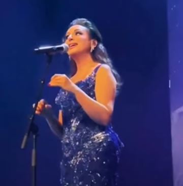 أنغام في حفلها بباريس