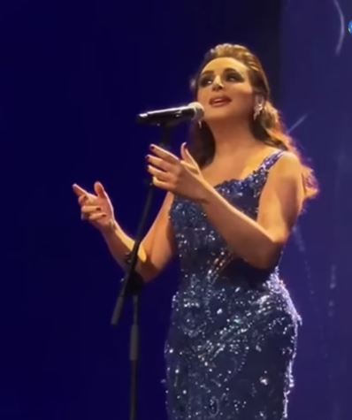 أنغام في حفلها بباريس