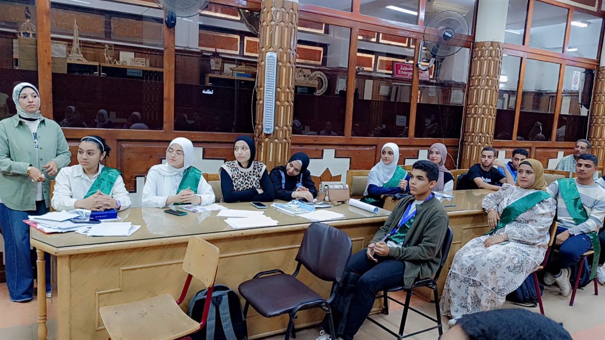 قبيصي يشهد الأستعدادات النهائية لأنتخابات المكاتب التنفيذية لأتحاد طلاب المدارس بالفيوم