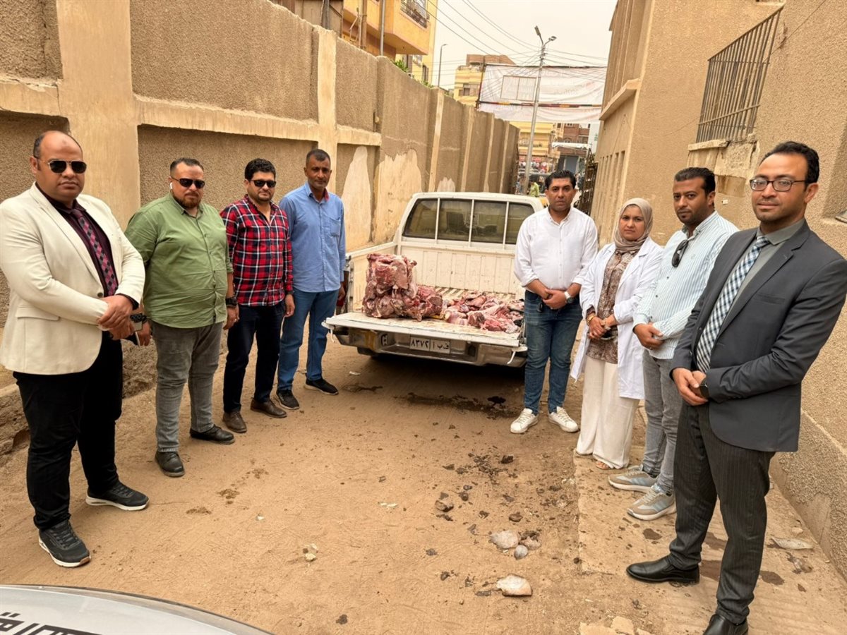 تموين الفيوم: يضبط ٩٠ كيلو لحوم بقري غير صالح للاستهلاك الادمي