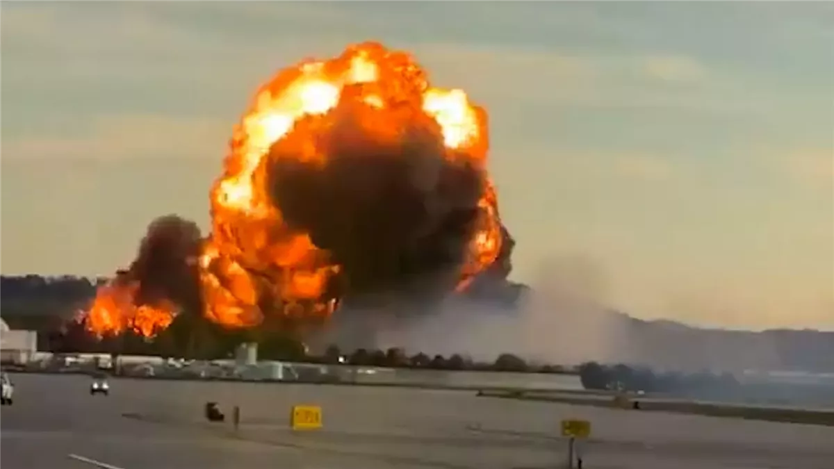 <strong>حادث تحطم طائرة شحن في كنتاكي الأمريكية</strong>