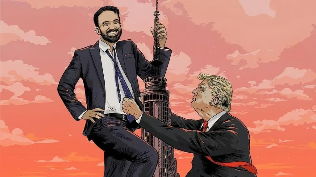 <strong>زهران ممداني مهاجمًا ترامب</strong>