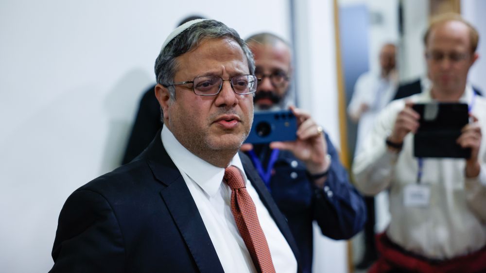 <strong>وزير الأمن القومي الإسرائيلي، إيتمار بن غفير</strong>