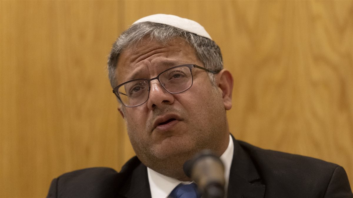 <strong>وزير الأمن القومي الإسرائيلي، إيتمار بن غفير</strong>