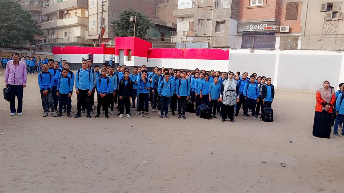 قبيصي: فى جولة بمدرسة البكباشي الإعدادية ويؤكد على تفعيل مبادرة