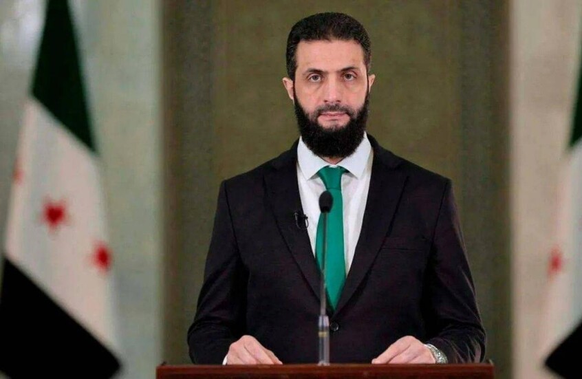 <strong>الرئيس السوري أحمد الشرع</strong>