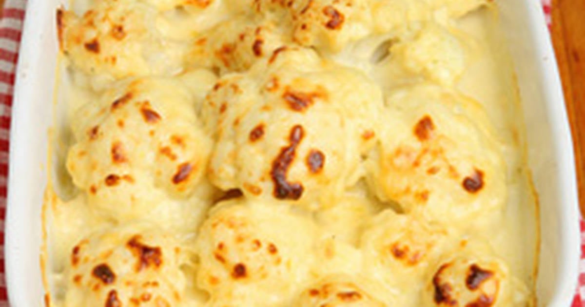 القرنبيط في الفرن 