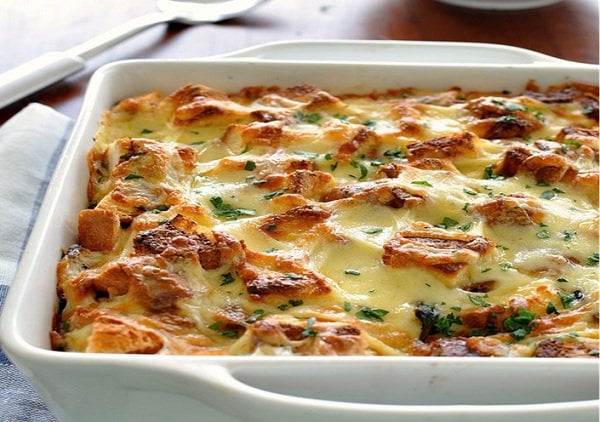 القرنبيط في الفرن 