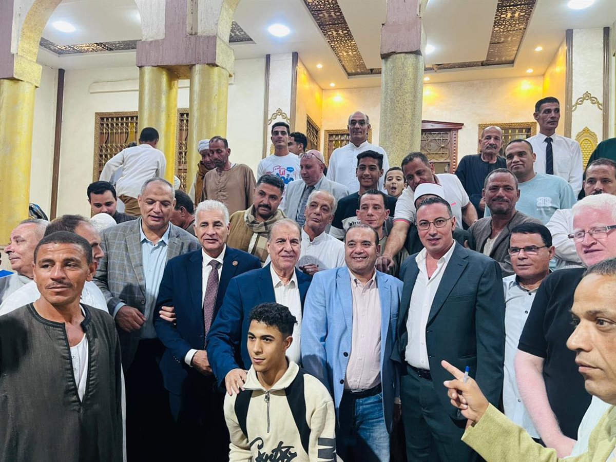 حفاوة استقبال للمستشار ياسر عرفة في كفر حجازي