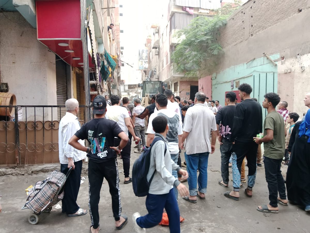 تفاصيل حريق شبرا الخيمة