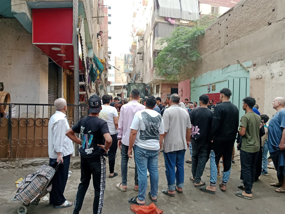 تفاصيل حريق شبرا الخيمة