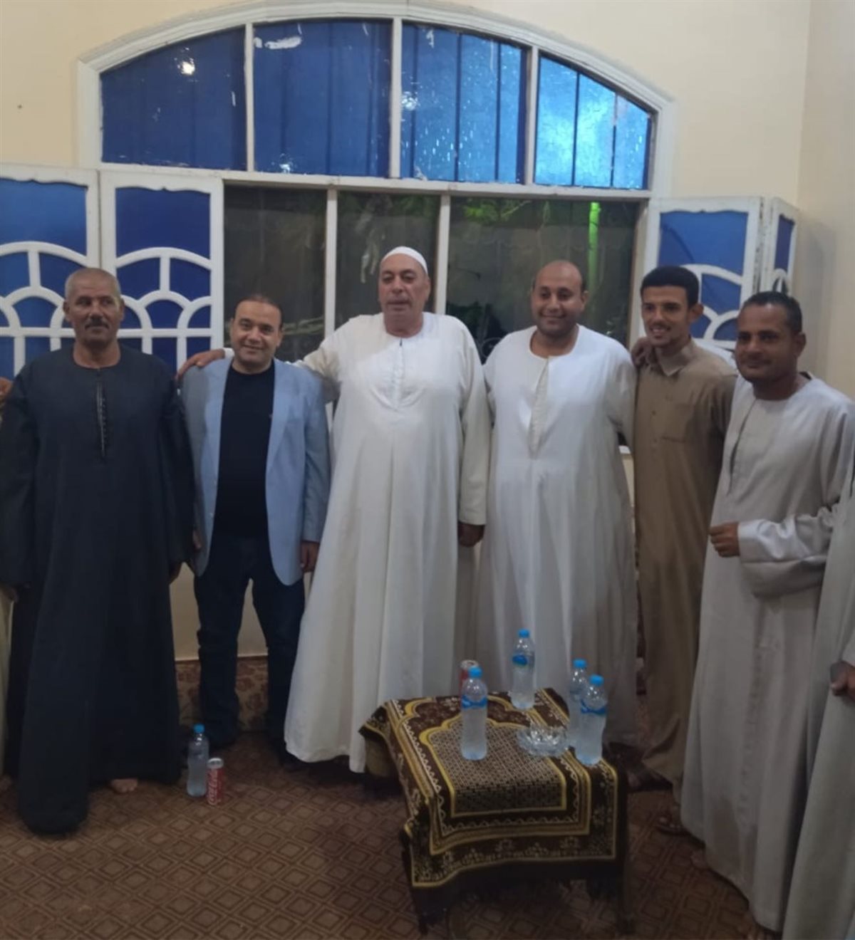 من ترحيب عائلة الطويل بالمستشار ياسر عرفة