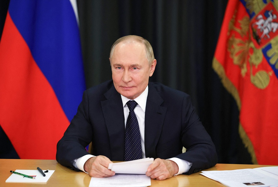 <strong> الرئيس الروسي فلاديمير بوتين</strong>