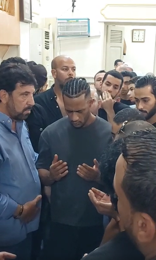 جنازة والد الفنان محمد رمضان