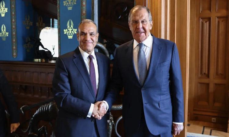 <strong>وزير الخارجية و نظيره الروسي</strong>