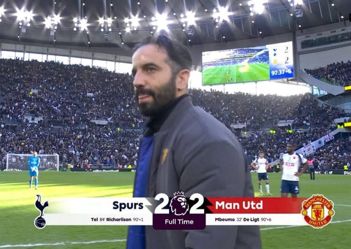 أهداف ونتيجة وملخص مباراة مانشستر يونايتد ضد توتنهام في البريميرليج