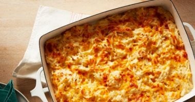 البطاطا بالبشاميل 