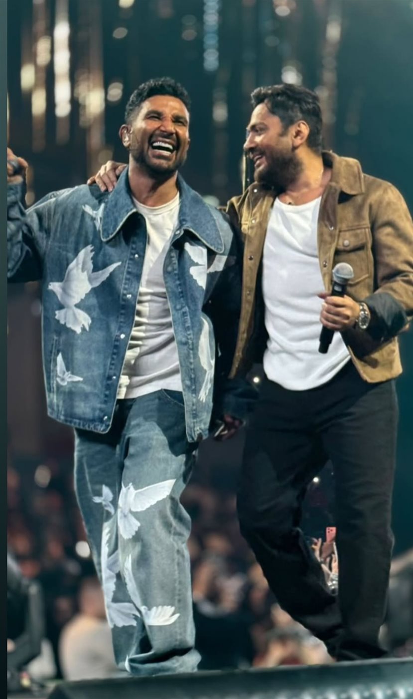 حفل تامر حسني وأحمد سعد في ألمانيا