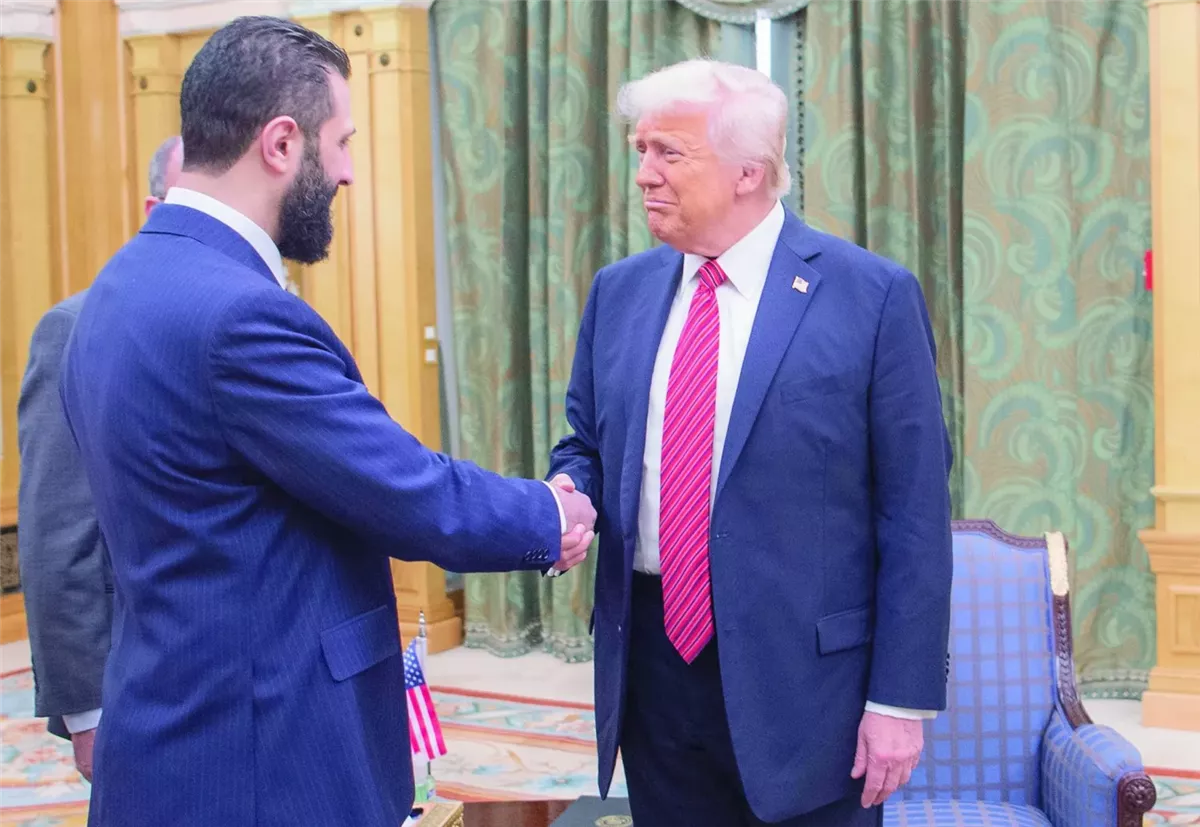 <strong>الرئيس السوري أحمد الشرع</strong>