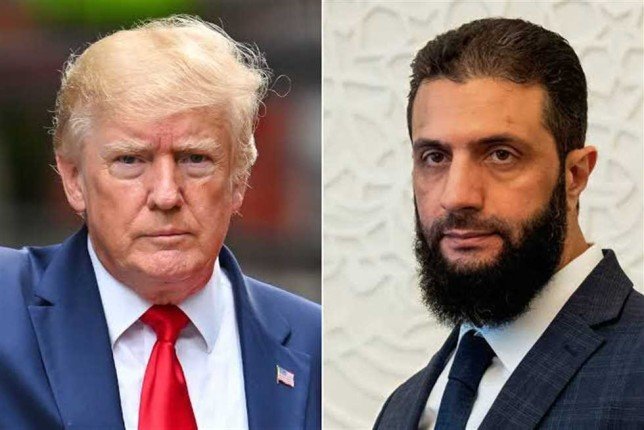 <strong>الشرع وترامب</strong>