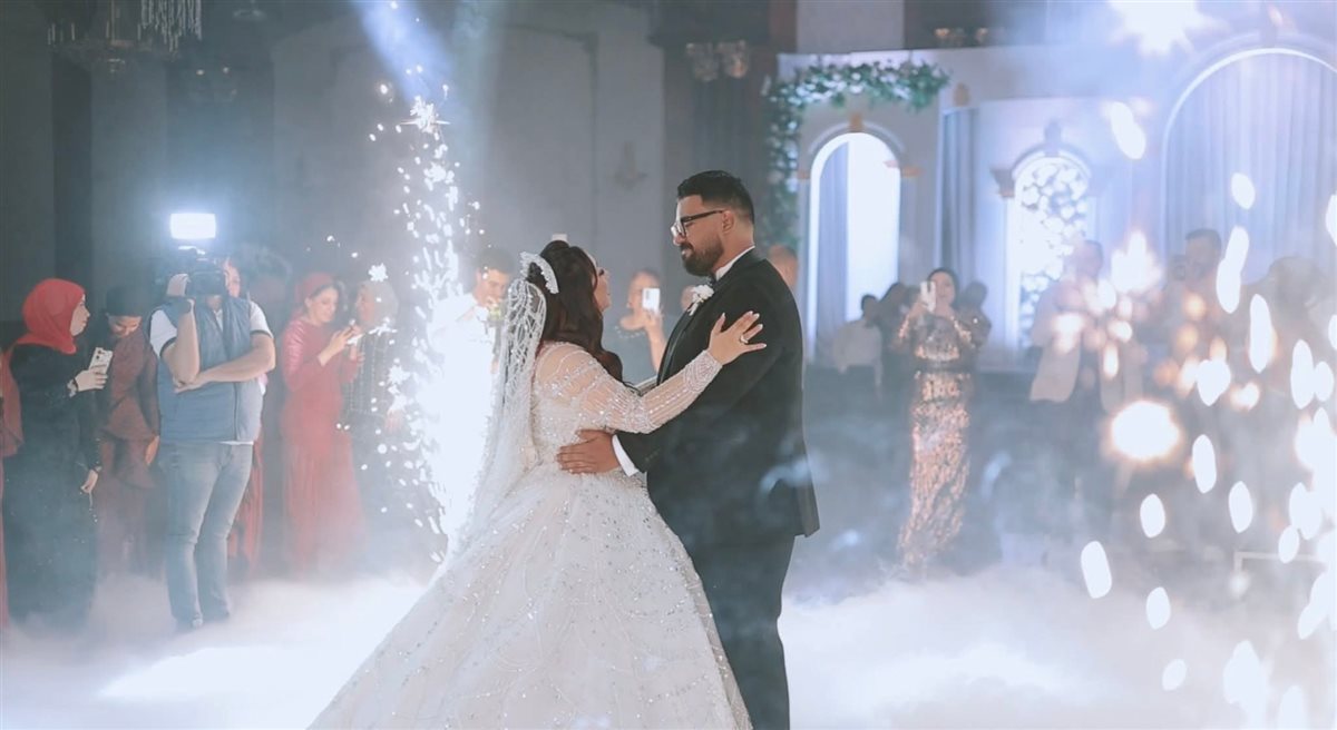 حفل زفاف آية عبد الله والمخرج محمد العمروسي