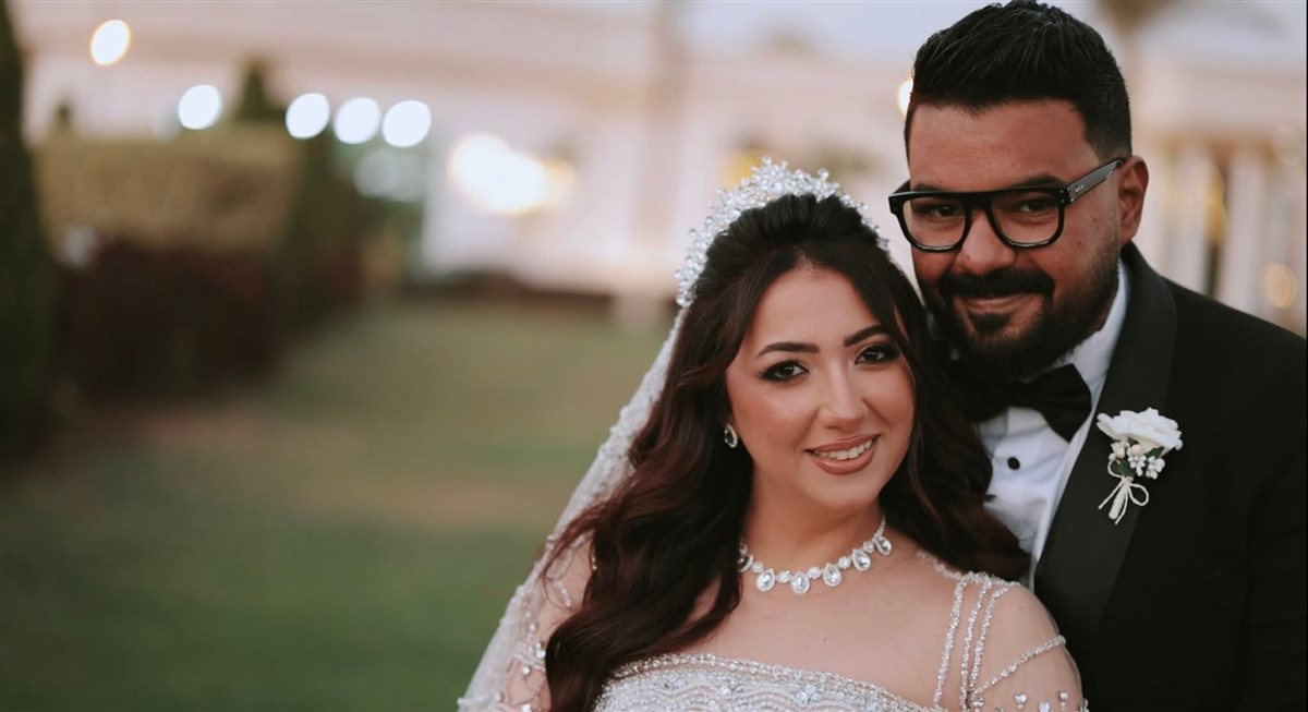 حفل زفاف آية عبد الله والمخرج محمد العمروسي