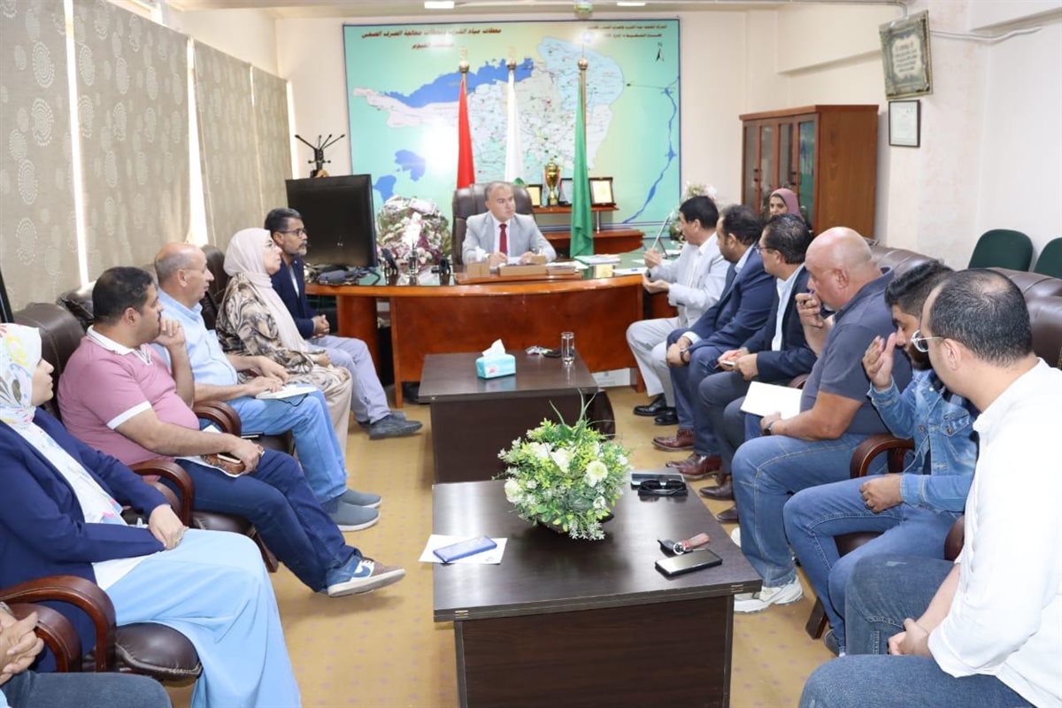 أجتماع لرئاسة رئيس “مياه الفيوم” لتسريع تنفيذ المرحلة الثالثة بمحطة العزب الجديدة ضمن مبادرة “حياة كريمة”